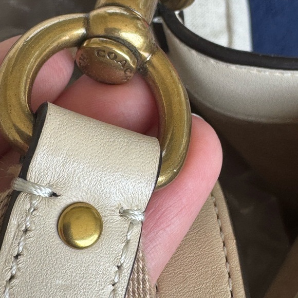 Coach field tote bag signature jacquard - Picture 14 of 17